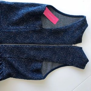 sparkling navy blue party dress (new with tags!)